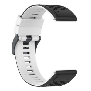 LOBO 26mm Two-Tone Silicone Watch Strap For Garmin - Image 26