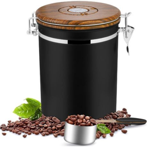 Airtight Coffee Storage Container with Stainless Steel Scoop (1800ml) - Image 5