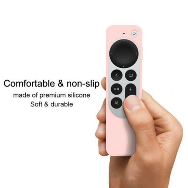 T4U Silicone Remote Cover for Apple TV Series 6 Gen 2021 - White