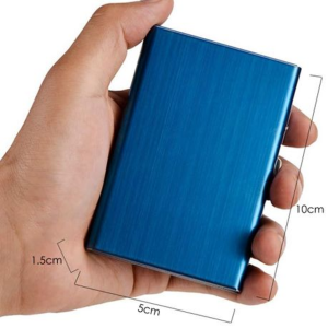Aluminium Credit Card Wallet - RFID Blocking - Image 10