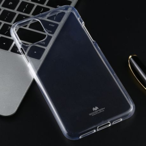 Goospery Jelly Cover for Apple iPhone 11 Pro Max 6.5" - Transparent - Image 4