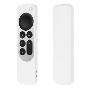 T4U Silicone Remote Cover for Apple TV Series 6 Gen 2021 - White - Image 1