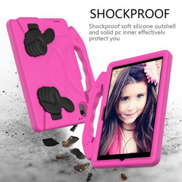 T4U Shockproof Kids Cover for 2020 Galaxy Tab A7 with Stand (10.4")