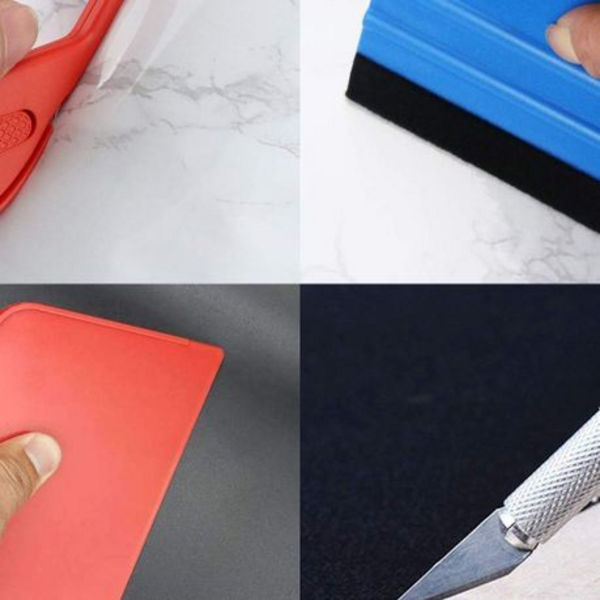 Vinyl Application Tool Kit - 11 Piece DIY Set for Wraps, Decals & Tints