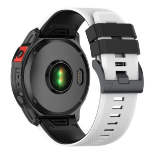 LOBO 26mm Two-Tone Silicone Watch Strap For Garmin - Image 28