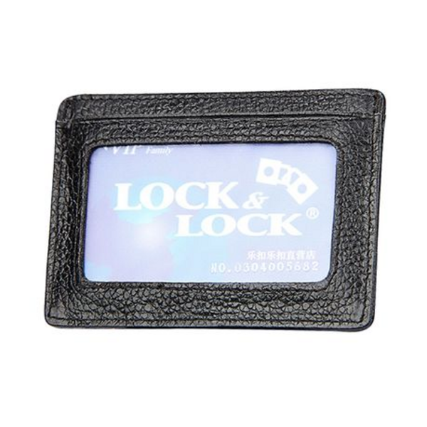 T4U Leather Minimalist Card Wallet - RFID Blocking