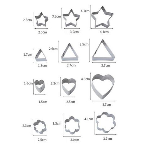 30 Piece Cookie Cutter Set