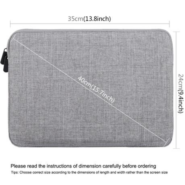 Haweel Laptop Sleeve 13 inch - Grey