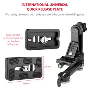 YELANGU A171 360 Degree Gimbal Tripod Head - Image 4