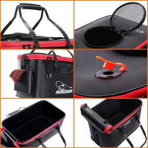 Mikanuo EVA Foldable Waterproof Fishing Bucket (45cm) - Image 2