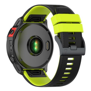 LOBO 26mm Two-Tone Silicone Watch Strap For Garmin - Image 8