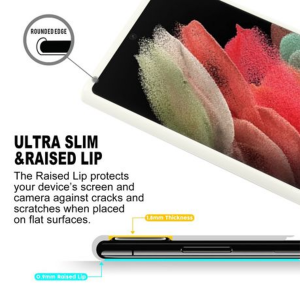 GOOSPERY Pearl Jelly Cover for Samsung S22 Ultra 6.8" - White - Image 3