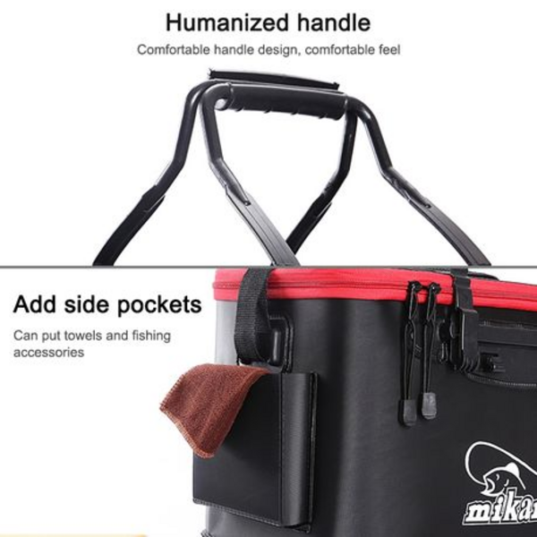 Mikanuo EVA Foldable Waterproof Fishing Bucket (45cm)