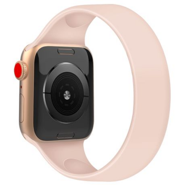 5by5 Solo Loop Strap / Band for Apple Watch 38/40mm (Medium) - Pink