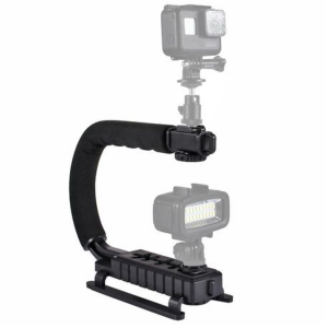 PULUZ U/C Shape Portable Handheld DV Bracket Stabilizer