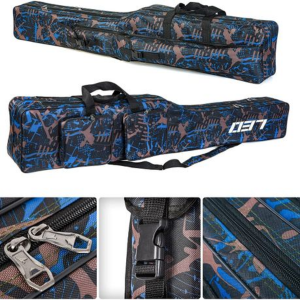 LEO Heavy-Duty Waterproof Fishing Rod Bag with Large Capacity Storage - Image 15