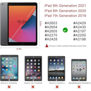 T4U Shockproof Kids Cover for 2019 iPad 10.2 inch with Stand - Image 20