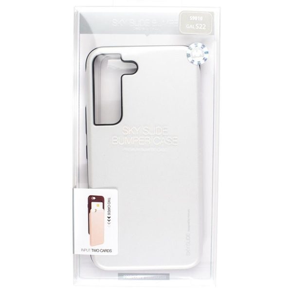 Goospery Sky Slide Card Cover for Samsung Galaxy S22 6.1"