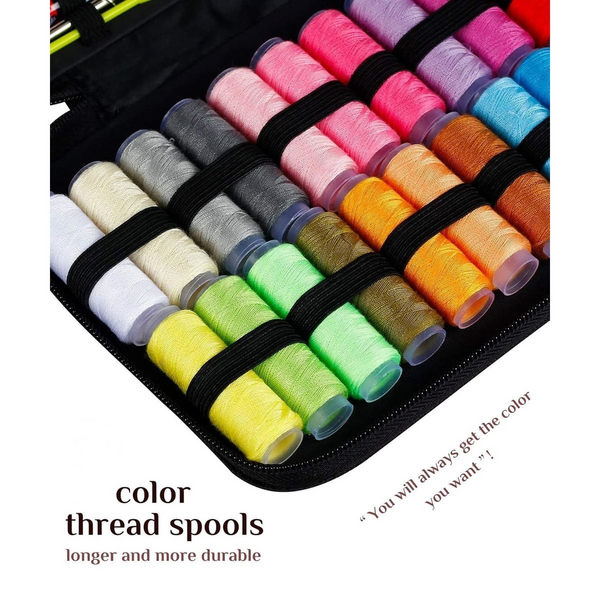 98-Piece Portable Travel Sewing Kit