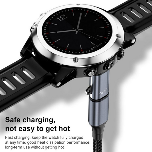 LOBO Charging Adapter Keyring for Garmin Smartwatches (8-Pin/Apple to Garmin)