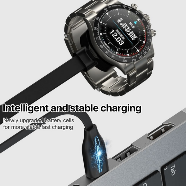 LOBO Magnetic Charger Cable - USB C - For Garmin Marq Gen 2 (1m)