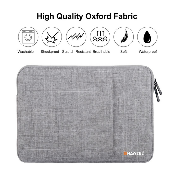 Haweel Laptop Sleeve 15 inch - Grey