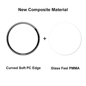 2 PCS WILK Acrylic Screen Protectors with 3D Edge for Garmin Forerunner 965 - Image 4