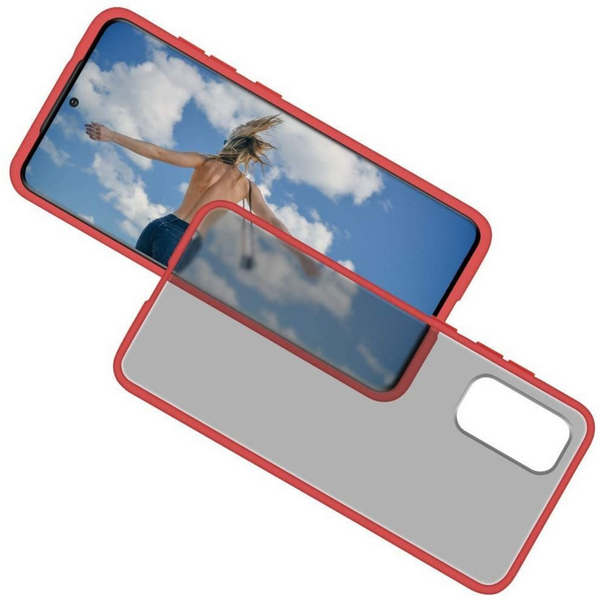 Goospery Peach Garden for Samsung Galaxy S20 (Red)