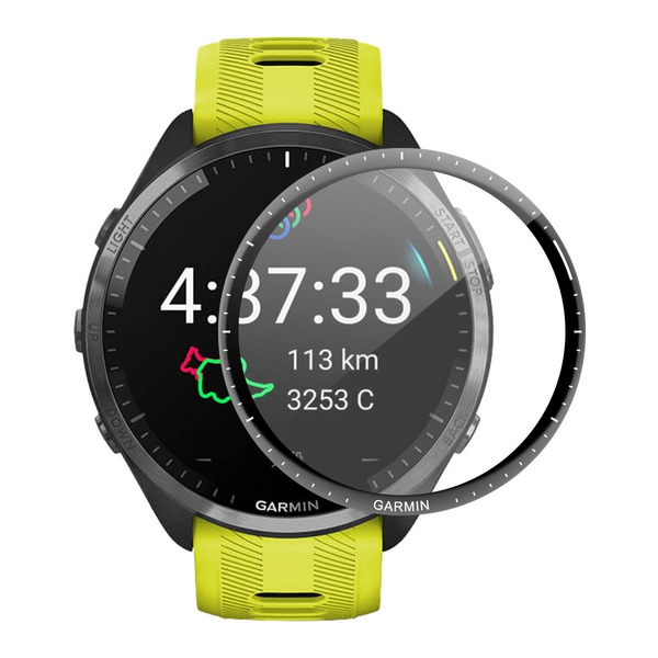2 PCS WILK Acrylic Screen Protectors with 3D Edge for Garmin Forerunner 965