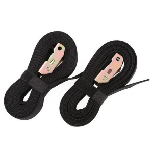 2 Piece Gymnastics Rings(23.5cm Diameter) with 38mm Nylon Straps - 4.5m Length - Image 3