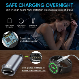 LOBO Charging Adapter Keyring for Garmin Smartwatches (8-Pin/Apple to Garmin) - Image 4