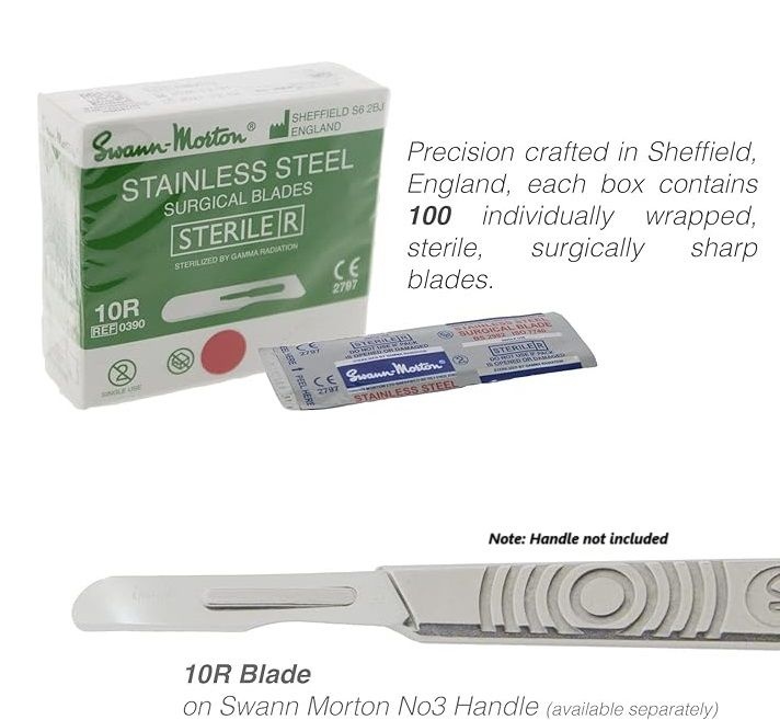 Swann - Morton - Number 10R Dermaplaning Blades