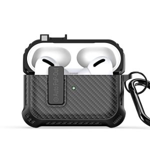 Dux Ducis TPU+PC Case with Carabiner for Apple Pods 3 (PECI Series)White - Image 2