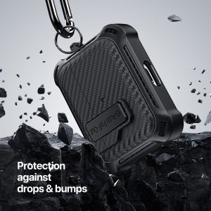 Dux Ducis TPU+PC Case with Carabiner for Apple Pods 3 (PECI Series)White - Image 4