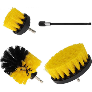 4-in-1 Drill Brush Attachment Set for Bathroom Tub Tile Kitchen & Car