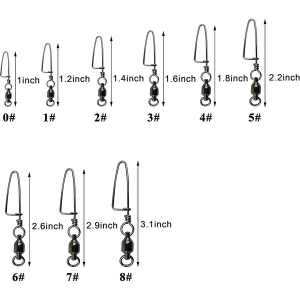 40pcs Ball Bearing Swivel with Coastlock Snap #2 - Image 4