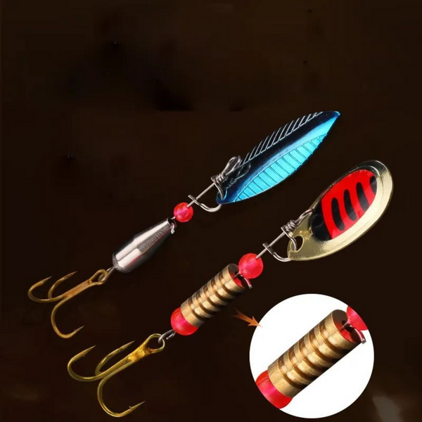 12 Piece Sequins Spinner (5-6cm & 2.8-4.8g)