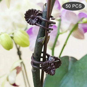 50pcs Orchid Stem Clips - Image 3
