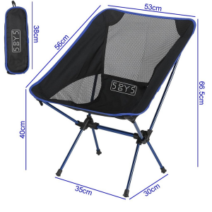 5by5 Ultralight Compact Camping Seat (With Aircraft Grade Aluminium Frame) - Image 9