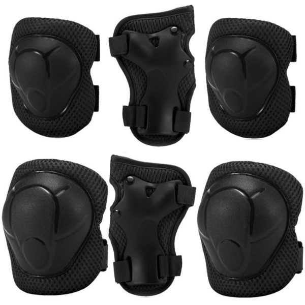 6 Piece Knee - Elbow & Wrist Guard Set for Children - 2-7yrs - 15-35kg