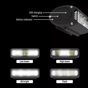 1000 Lumen Bicycle Light - USB Rechargeable - Image 5