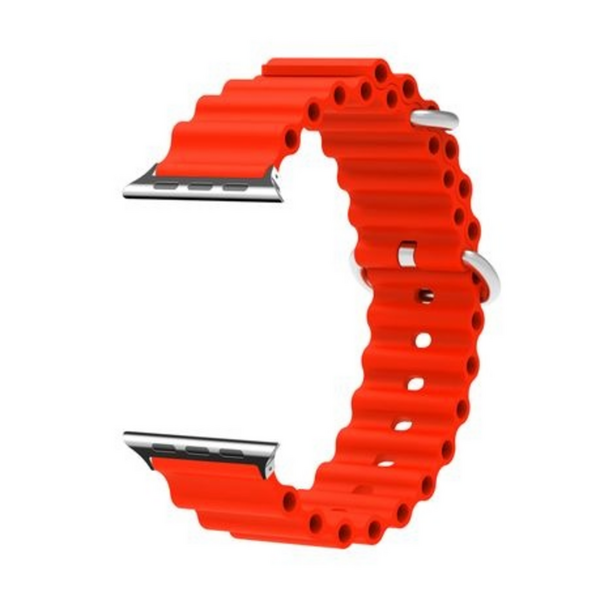 LOBO Ocean Strap for Apple Watch Ultra 49mm, Series 7/8 45mm - peach