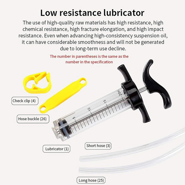 Bicycle Hydraulic Bleed Kit with Puncture Repair Kit