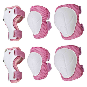 6 Piece Knee - Elbow & Wrist Guard Set for Children - 2-7yrs - 15-35kg - Image 3
