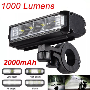 1000 Lumen Bicycle Light - USB Rechargeable - Image 7