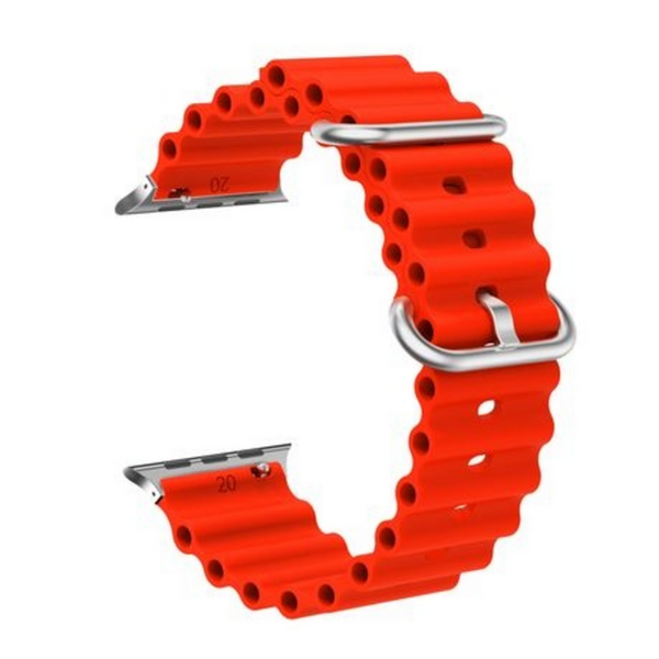LOBO Ocean Strap for Apple Watch Ultra 49mm, Series 7/8 45mm - peach