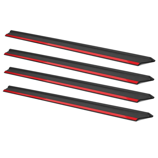 4x 50cm Self-Adhesive Rubber Water Barrier Strips