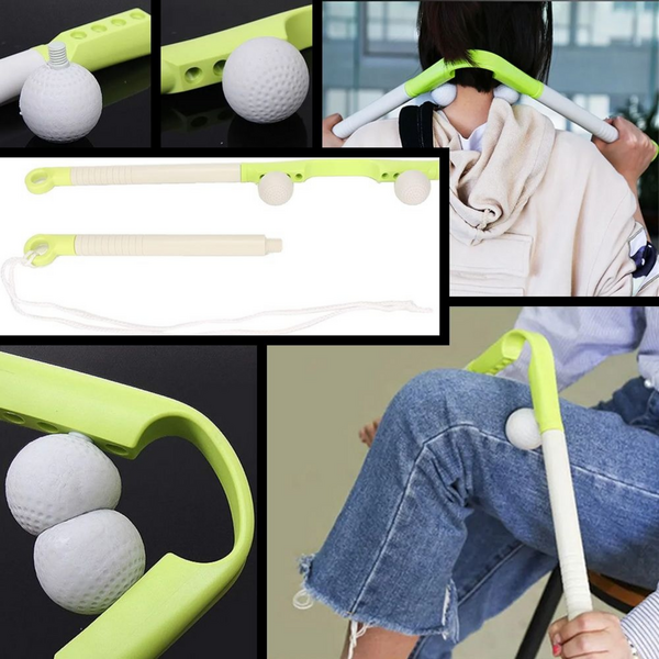 6-Piece Full Body Massage Tool Set - Neck, Back, Nose & Muscle Relief