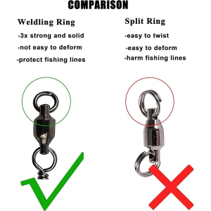 40pcs Ball Bearing Swivel with Coastlock Snap #2 - Image 2