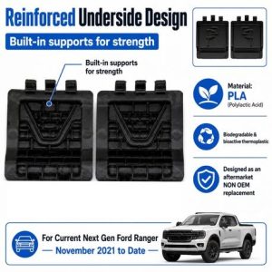 Clamp Pocket Covers Compatible with Next Gen Ford Ranger - 2 Pack - Image 4
